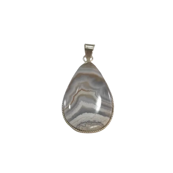 Pendentif en Agate -8| Pendentifs en Minéraux | Dans les yeux de Gaïa