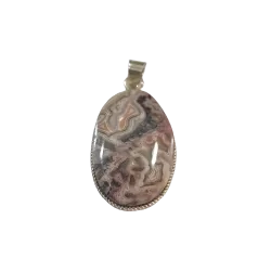 Pendentif en Agate -6| Pendentifs en Minéraux | Dans les yeux de Gaïa