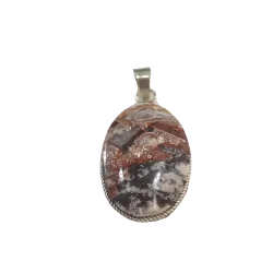 Pendentif en Agate -5 | Pendentifs en Minéraux | Dans les yeux de Gaïa