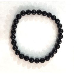 Bracelet Spinelle Noir - 8mm | Bracelets en Pierres | Dans les yeux de Gaïa