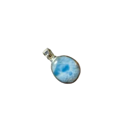 Pendentif Larimar Serti sur...