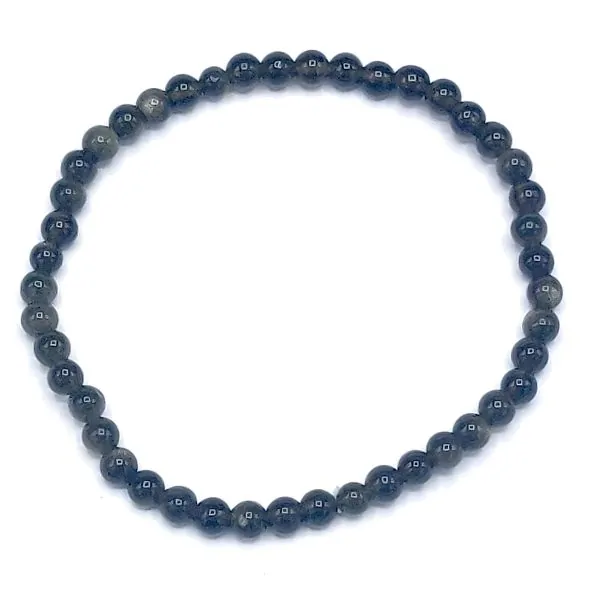 Bracelet Obsidienne Dorée perles rondes 4mm | Bracelets en Pierres | Dans les yeux de Gaïa