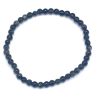 Bracelet Obsidienne Dorée perles rondes 4mm