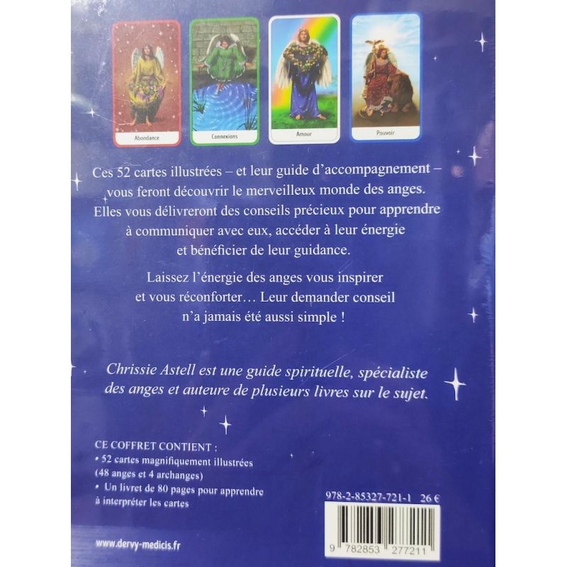 Les anges divinatoires : 52 cartes oracle pour favoriser l'inspiration et  l'accomplissement de soi