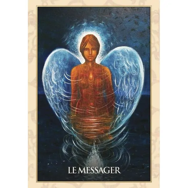 Carte "Le Messager" de l'oracle de Marie-Madeleine | Dans les Yeux de Gaia