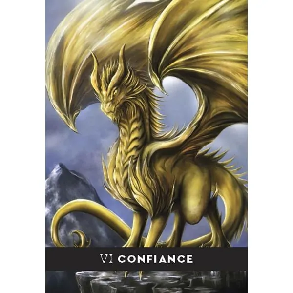 Carte "Confiance" de l'oracle la voie du dragon | Dans les Yeux de Gaia