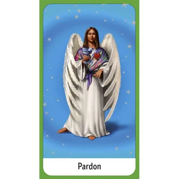 Les anges divinatoires - Carte Pardon | Dans les Yeux de Gaïa