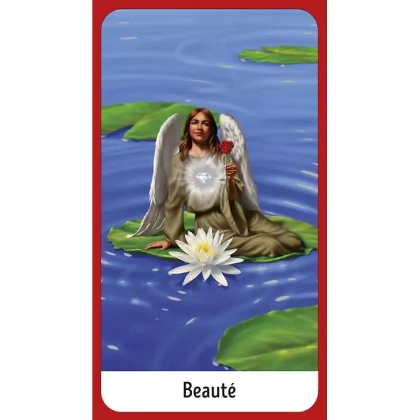 Les anges divinatoires - Carte beauté | Dans les Yeux de Gaïa