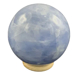 Sphère en Calcite Bleue 2