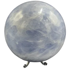 Sphère en Calcite Bleue -1 | Sphères, Oeufs, et Coeurs | Dans les yeux de Gaïa