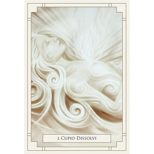 Carte "Dupio Dissolvi" de l'oracle de la lumière blanche | Dans les Yeux de Gaia