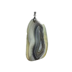 Pendentif en Agate -4 | Pendentifs en Minéraux | Dans les yeux de Gaïa