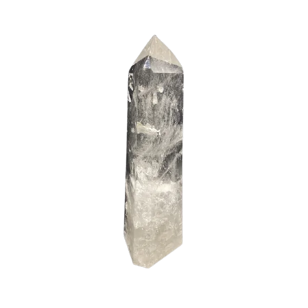 Pointe en Cristal de Roche 1,7kg | Minéraux de collection | Dans les yeux de Gaïa
