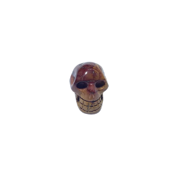 Petit Crâne en Jaspe 1| Crânes de Cristal | Dans les yeux de Gaïa