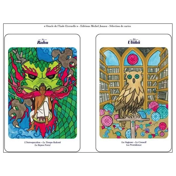Oracle de l'Inde Eternelle - La voie de l'Ahimsa - Cartes 2 - Coffret livre + cartes | Dans les Yeux de Gaïa