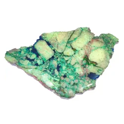 Plaque d'Azurite-Malachite -2| Minéraux de collection | Dans les yeux de Gaïa