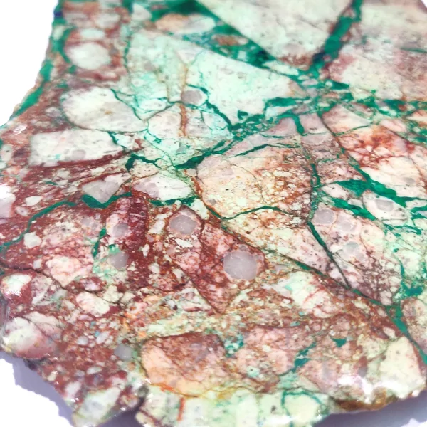 Plaque d'Azurite-Malachite et Cuprite - 4| Minéraux de collection | Dans les yeux de Gaïa