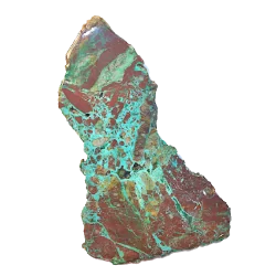 Plaque d'Azurite-Malachite et Cuprite -1| Minéraux de collection | Dans les yeux de Gaïa