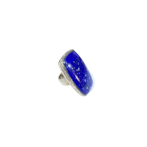 Bague Lapis Lazuli en Argent 925 | Bagues en Minéraux | Dans les yeux de Gaïa