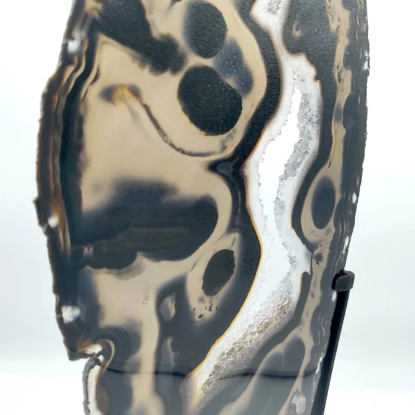 Grande tranche d'Agate naturelle -2 | Minéraux de collection | Dans les yeux de Gaïa