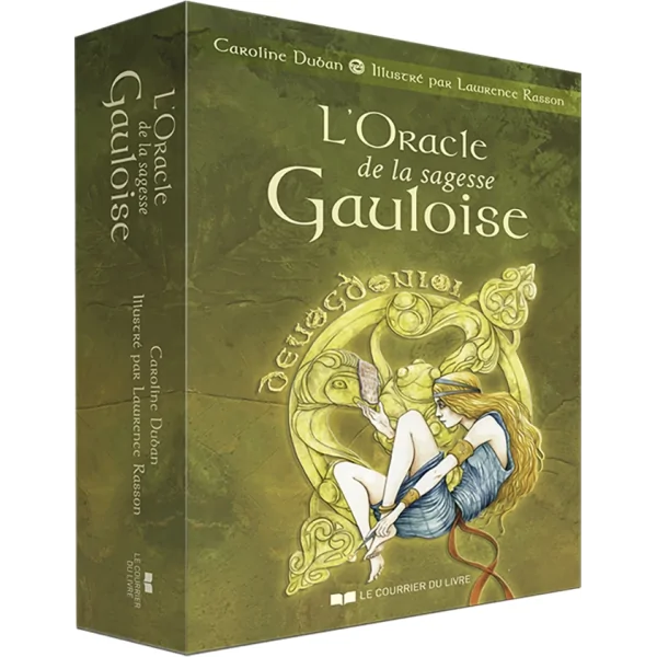 L'Oracle de la sagesse Gauloise - Coffret de profil | Dans les Yeux de Gaïa