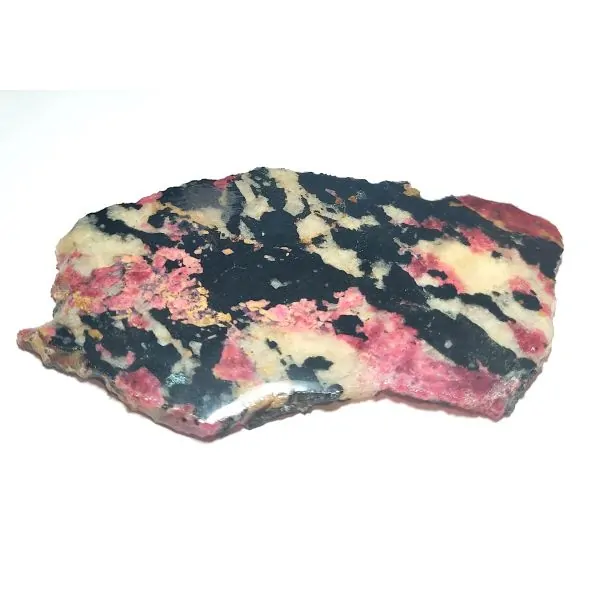 Plaque de Rhodonite -2| Minéraux de collection | Dans les yeux de Gaïa