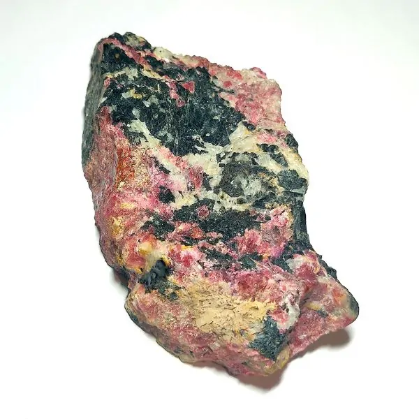Plaque de Rhodonite -1| Minéraux de collection | Dans les yeux de Gaïa
