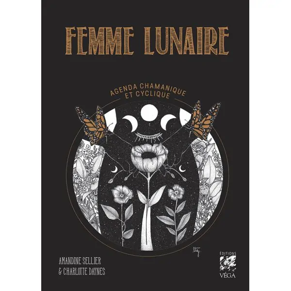 Femme lunaire couverture - Livres Chamanique |Dans les yeux de Gaïa