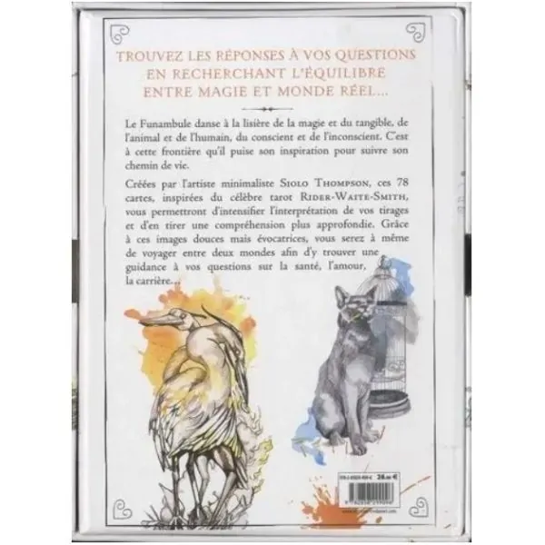 Le Tarot du Funambule Verso | Dans les Yeux de Gaïa