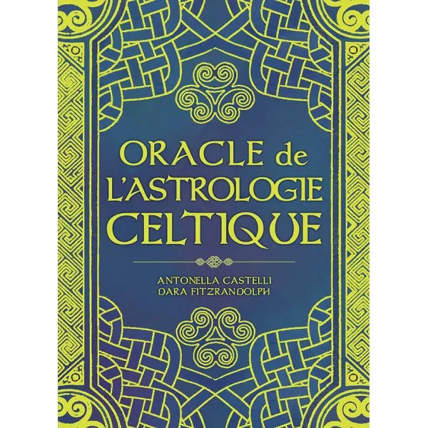 Oracle de L'astrologie celtique couverture - Oracle divinatoire |Dans les yeux de Gaïa