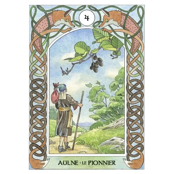 Oracle de L'astrologie celtique carte pionnier - Oracle divinatoire |Dans les yeux de Gaïa