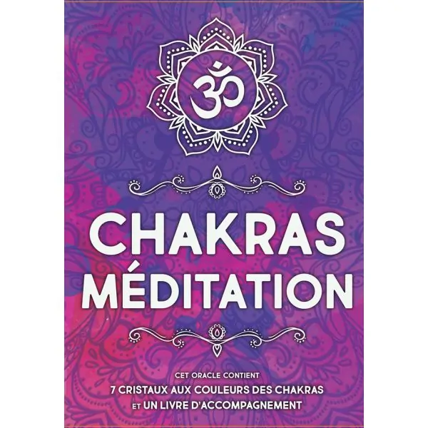 Chakras méditation couverture - Lithothérapie |Dans les yeux de Gaïa