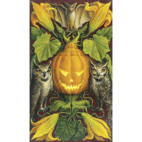 Le tarot Jack-O'-Lantern - Tarot Divinatoire carte citrouille|Dans les yeux de Gaïa
