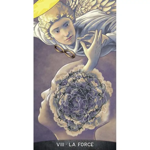 Le Tarot Gregory Scott VIII-La Force - Clarté Positive |Dans les yeux de Gaïa