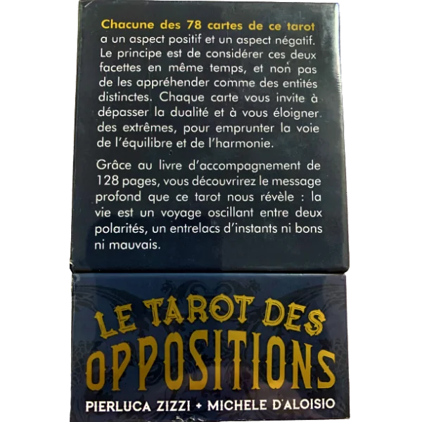 Le Tarot des Oppositions verso | Dans les Yeux de Gaïa