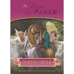 Les anges de l'amour de Doreen Virtue, couverture | Dans les Yeux de Gaïa