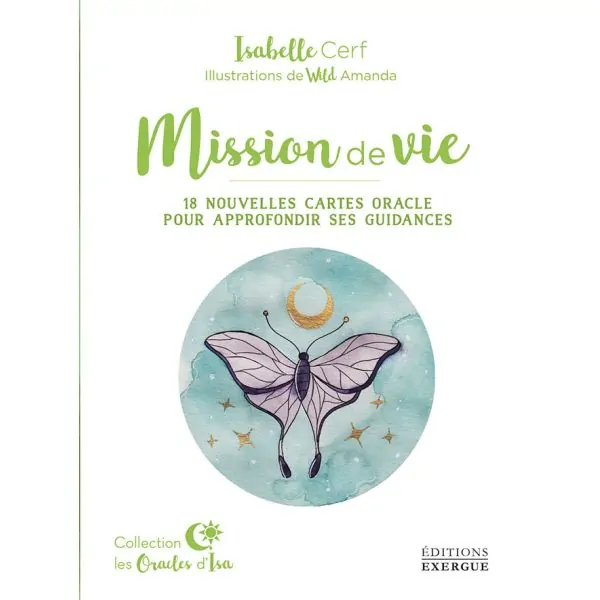 Coffret Mission de Vie - Isabelle Cerf, vue de face | Dans les Yeux de Gaïa