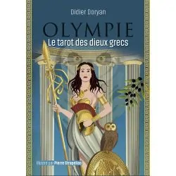 Coffret Olympe - Le Tarot des Dieux Grecs de Didier Doryan, vue de face | Dans les Yeux de Gaïa