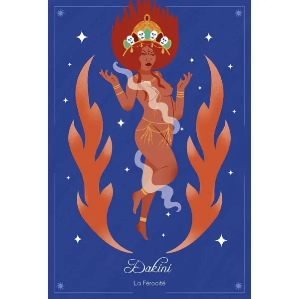 oracle des déesses carte "Dakini" | Dans les Yeux de Gaïa