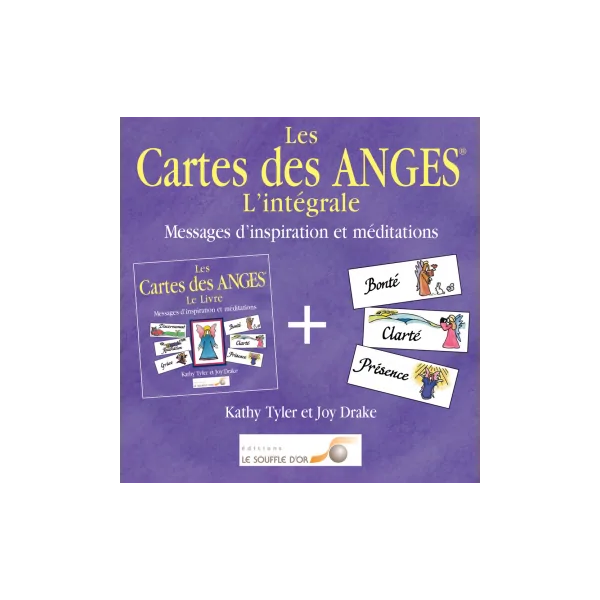 Les Cartes des Anges - L'intégrale : livre + cartes - Messages d'inspiration et méditations | Dans les Yeux de Gaïa