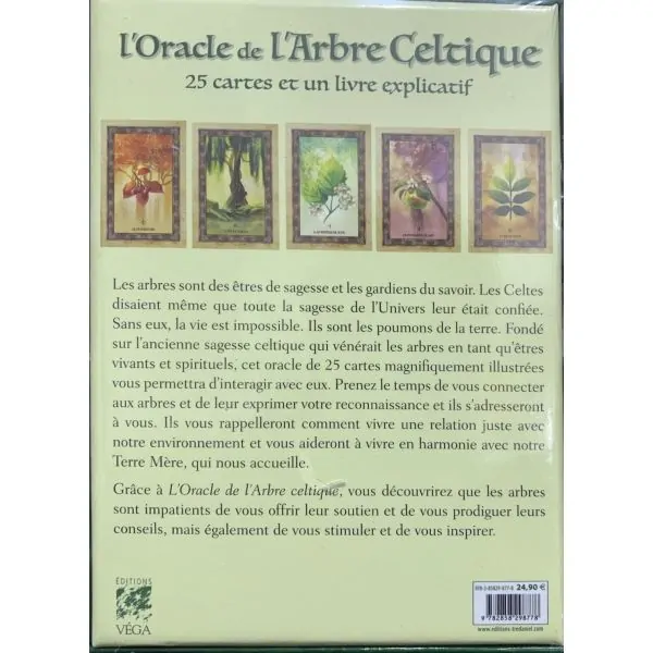 L'Oracle de l'Arbre Celtique - Coffret verso | Dans les Yeux de Gaïa
