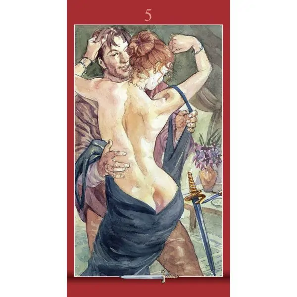 Tarot de la Magie Erotique - carte 5 | Dans les Yeux de Gaïa
