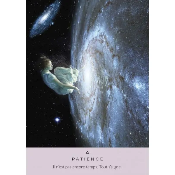 Carte "Patience" de la voie des êtres stellaires de Rebecca Campbell | Dans les Yeux de Gaia