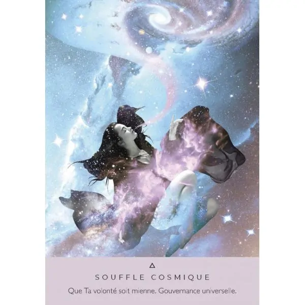 Carte "Souffle Cosmique" de la voie des êtres stellaires de Rebecca Campbell | Dans les Yeux de Gaia