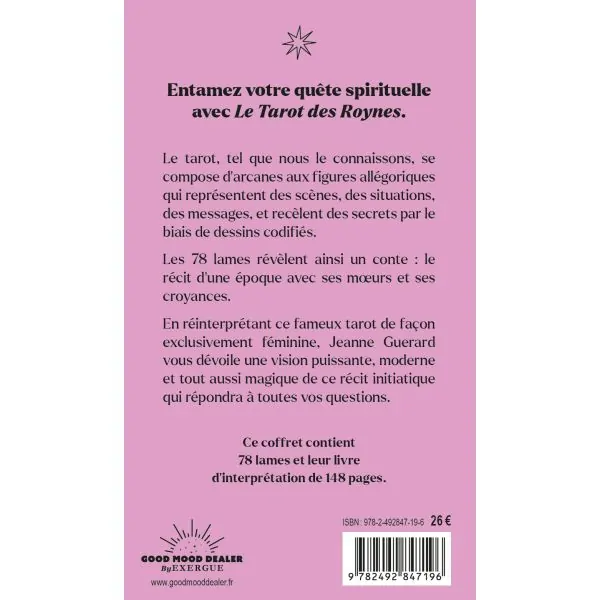 Le Tarot des Roynes de Jeanne Guerard, vue de dos | Dans les Yeux de Gaia