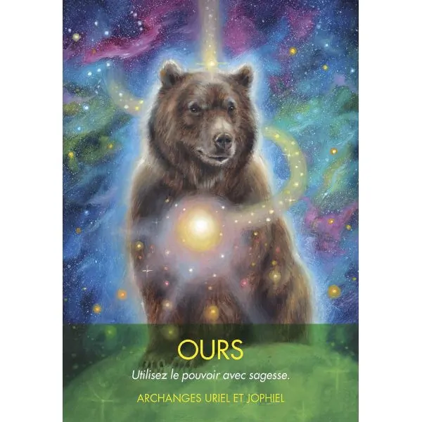 Carte "Ours" des Archanges du Monde Animal - Diana Cooper | Dans les Yeux de Gaia