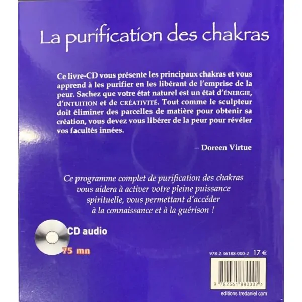 La purification des chakras (livre + CD) | Dans les Yeux de Gaïa
