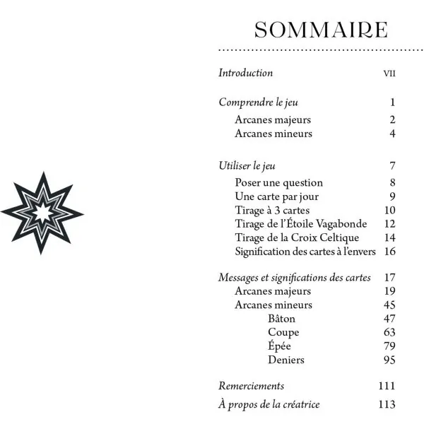 The Wondering Star Tarot 2 - Cartomancie |Dans les Yeux de Gaïa