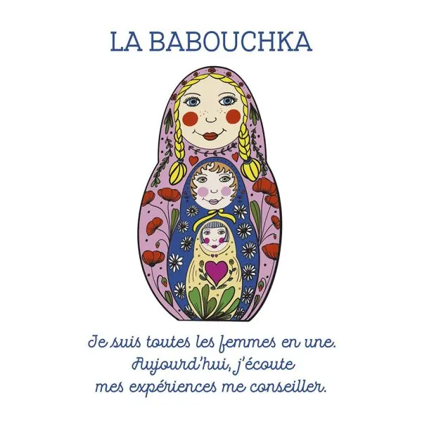 L'Oracle des cercles de femmes - carte la babouchka| Dans les Yeux de Gaïa