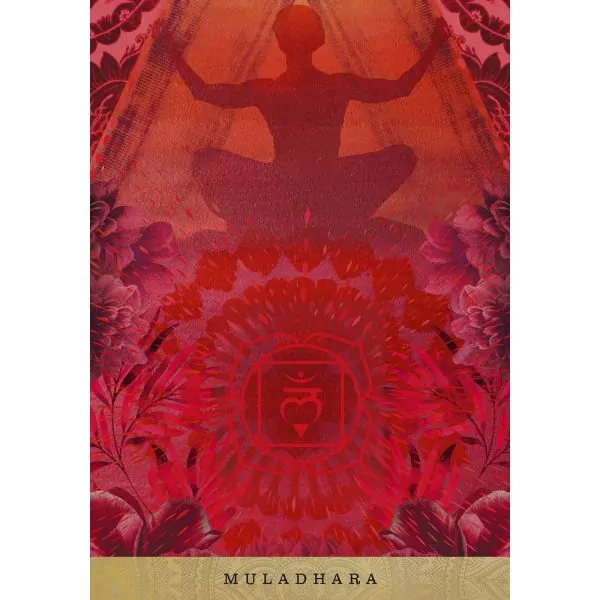 La voie du Yoga - Sahara Rose - Carte Muladhara | Dans les Yeux de Gaia